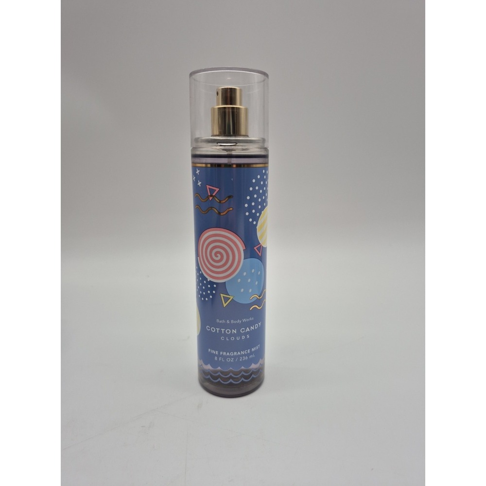 Bath & Body Works Cotton Candy Clouds Fine Fragrance Mist Body Spray 8 oz New